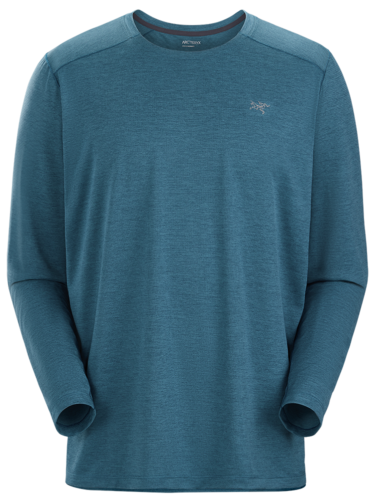 Shirts Bekleidung | | | Langarmshirt Sport Praxenthaler LS Arcteryx serene heather Crew & Longsleeves Cormac Herren | Oberteile