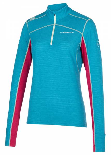 La Sportiva Swift Long Sleeve Damen Running-Langarmshirt crystal/cerise