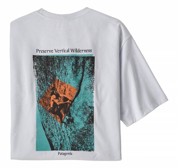 Patagonia M' s Granite Magic Pocket Responsibili-Tee® Herren T-Shirt white