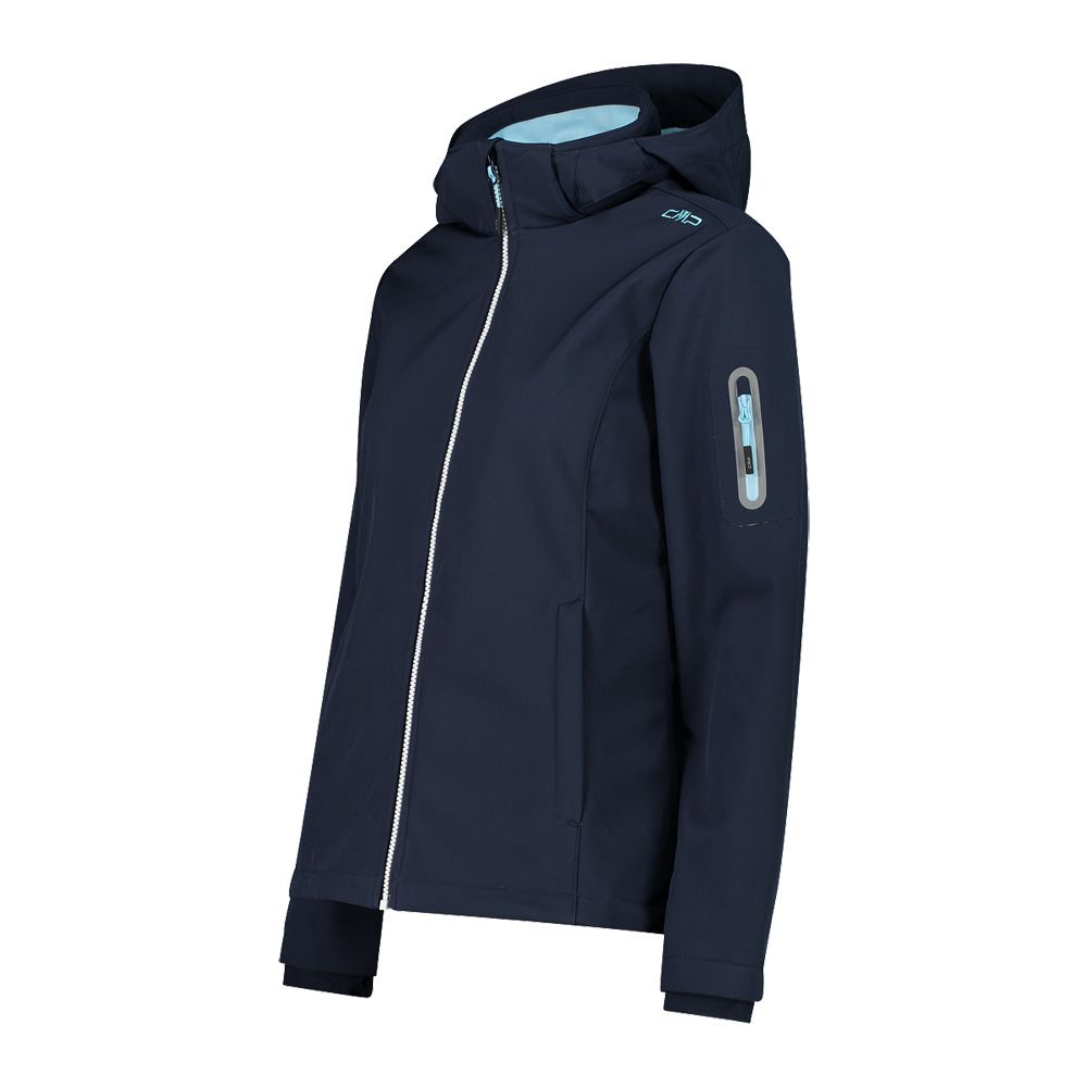 & CMP Parkas b.blue-anice Freizeitjacken Sport Zip Jacket Hood Damen | (39A5006) | Outdoorjacke Bekleidung | Jacken | Praxenthaler
