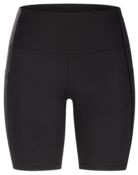 Arcteryx Essent High-Rise Short 8 Damen Outdoorshort black