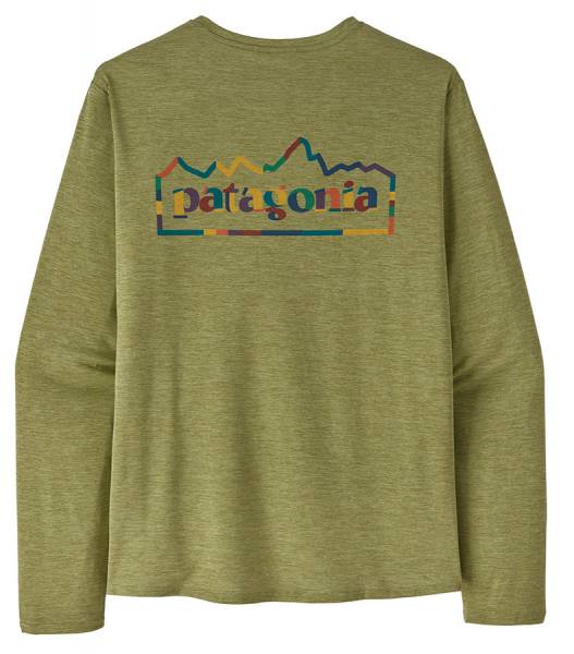 Patagonia M's Long-Sleeved Capilene® Cool Daily Graphic Shirt Herren Langarmshirt buckhorn green x-d