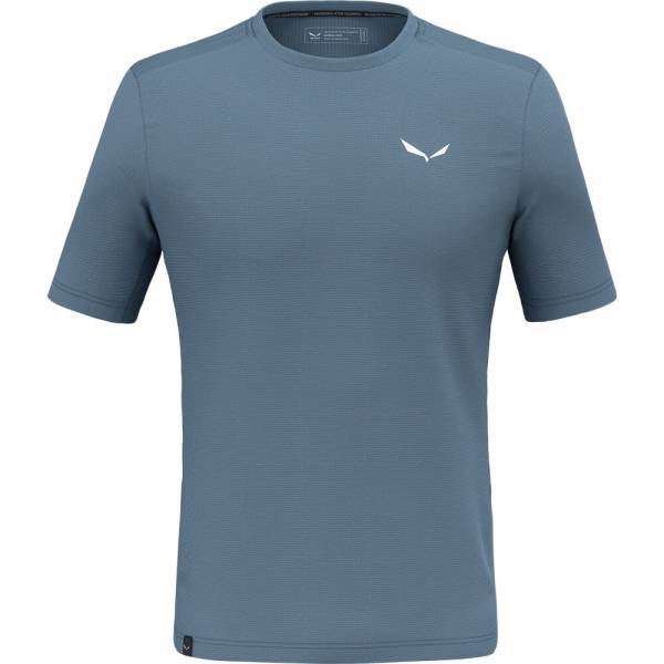 Salewa-Herren-Shirt-Puez-Hyb-Dry-T-shirt-M-java-blue-Shirt-0