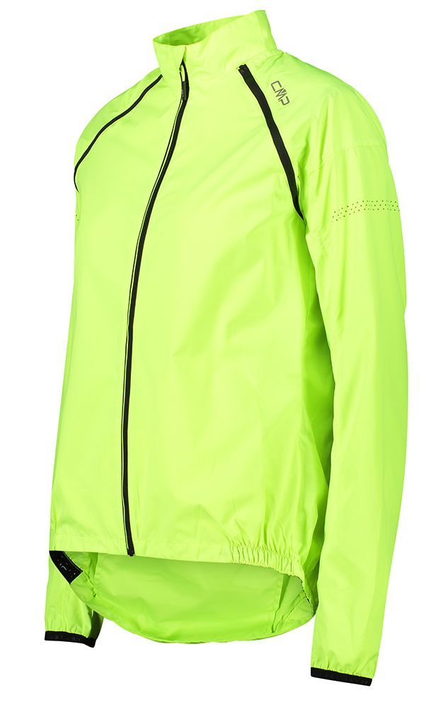 CMP Jacket with detachable | (32C6136) Praxenthaler Fahrradbekleidung | Windjacke | Bike Damen Sport yellow fluo Jacken/Westen Sleeves 