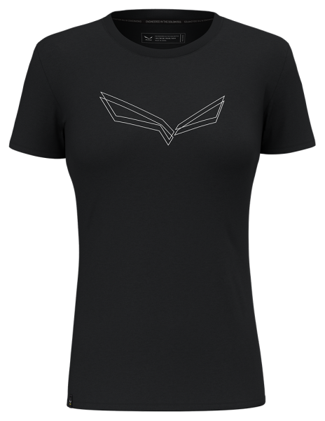 Salewa Pure Eagle Frame Dry Damen T-Shirt black out