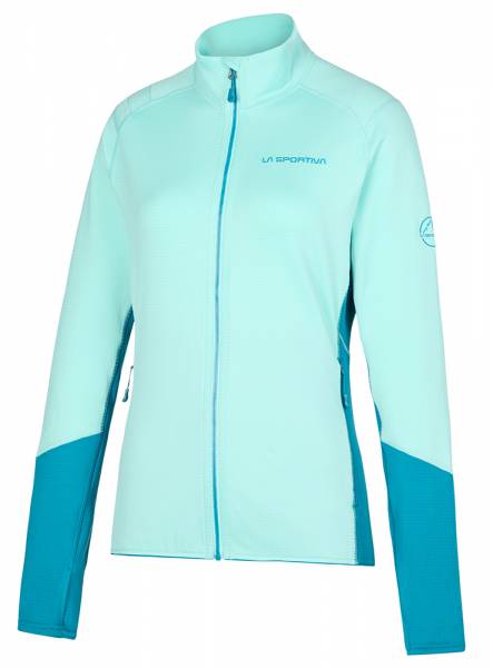 La Sportiva Chill Jacket Damen Midlayer turquoise/crystal