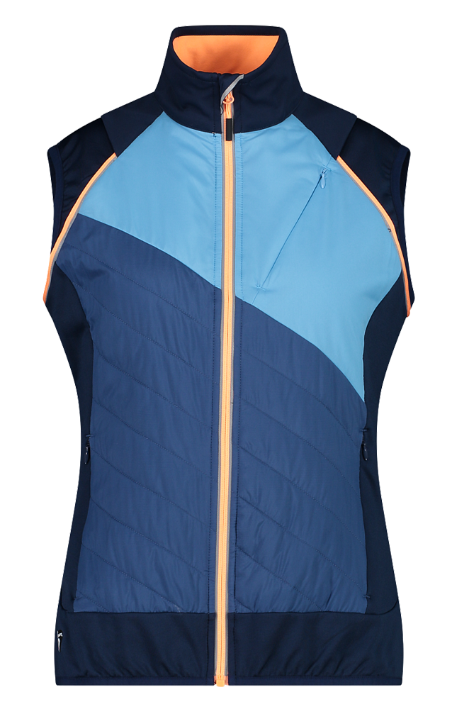 Bekleidung mit | CMP | Damen abnehmbaren blue-dusty Ärmeln | | Jacke Outdoorjacke Jacken Sport Isolationsjacken blue (30A2276) Praxenthaler
