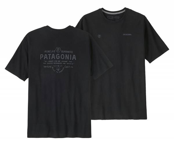 Patagonia Forge Mark Responsibili Herren T-Shirt black