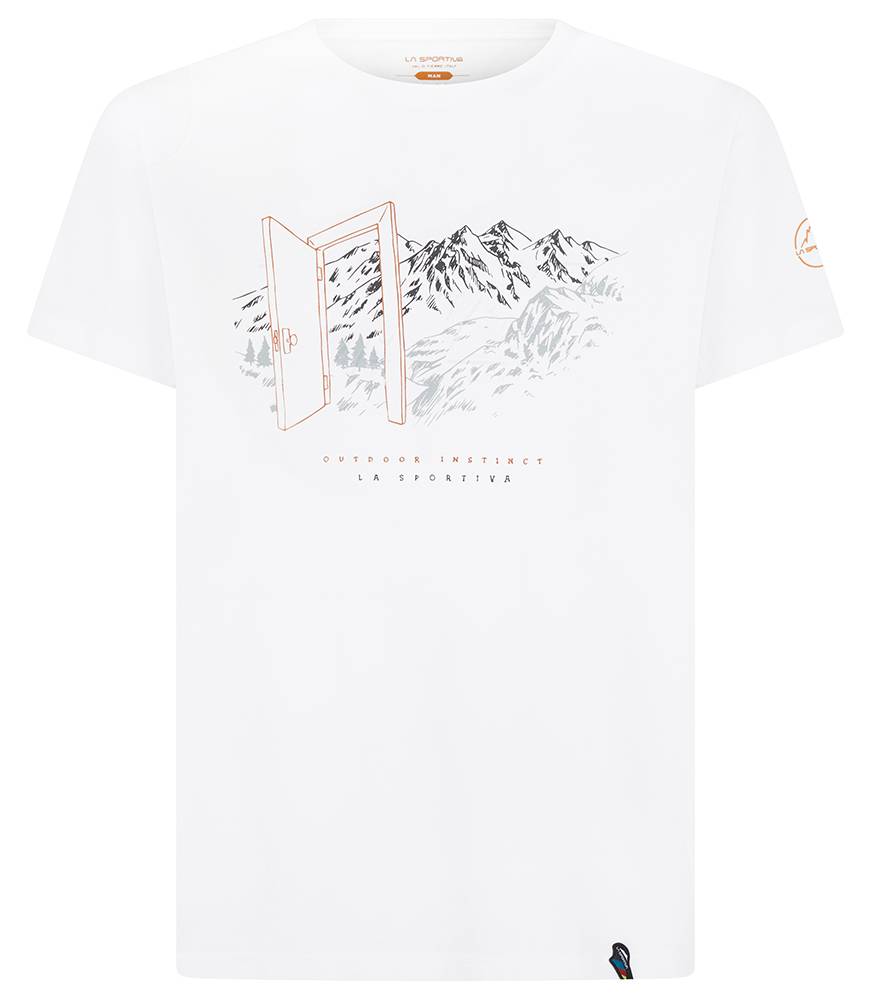 La Sportiva Outdoor Herren T-Shirt white