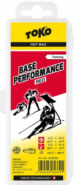 Toko Base Performance Hot Wax Skiwachs red
