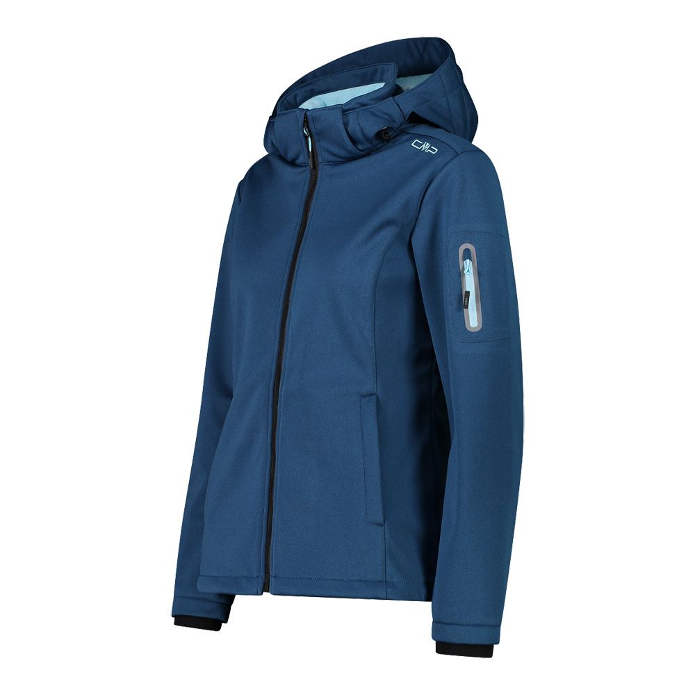 CMP Jacket Damen Outdoorjacke Bekleidung Jacken Parkas | (39A5006) Freizeitjacken | & mel. | Zip Hood | Sport Praxenthaler maiolica