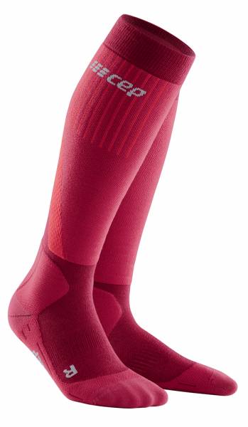 CEP Ski Touring Compression Socks Damen Skisocken red