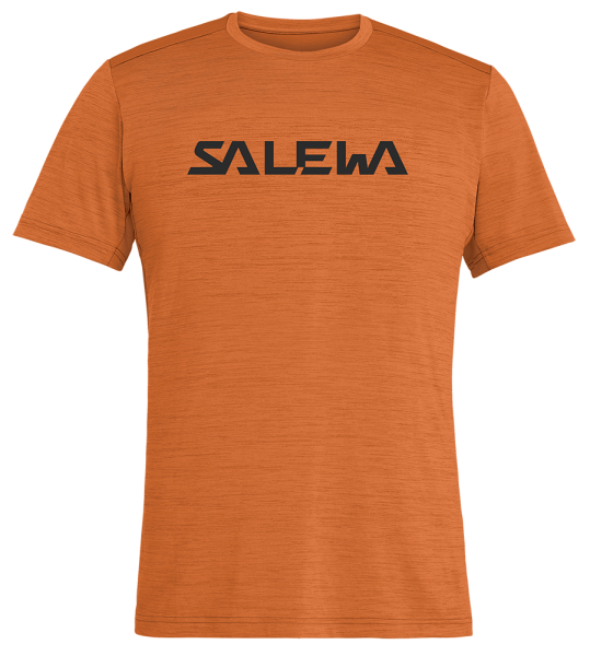 Salewa Puez Hybrid 2 Dry Herren T-Shirt autumnal melange