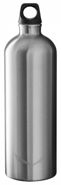 Salewa Isarco Lightweight Stainless Steel Bottle 1,0 L steel