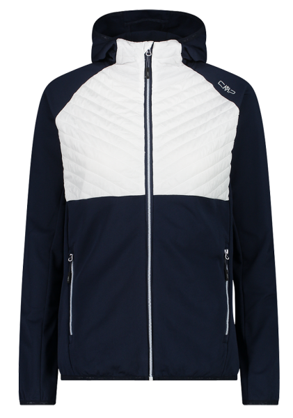 CMP Jacket Fix Hood Hybrid Damen Isolationsjacke b.blue-bianco (32E4296) |  Isolationsjacken | Jacken | Bekleidung | Sport Praxenthaler