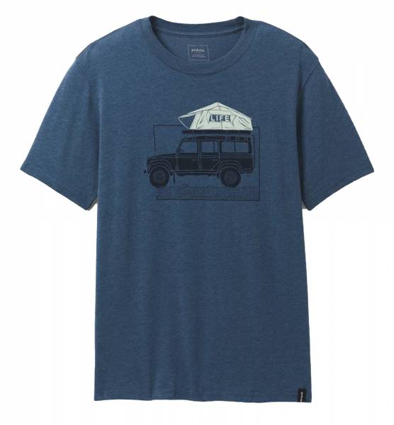 Prana Camp Life Journeyman Slim Herren T-Shirt denim heather