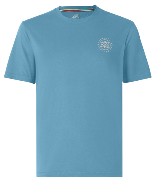 Sherpa Summit Tee Herren T-Shirt slate blue